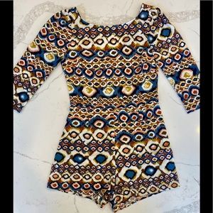 Colorful and Bold Romper